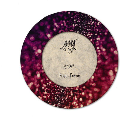 

My Own Wood Photo Frame(Pink, 1 Photos)