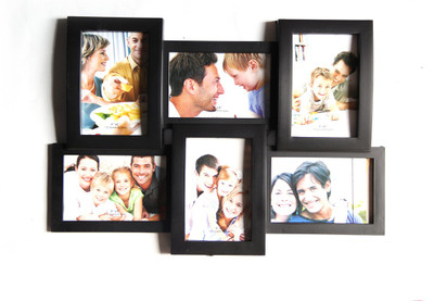 

Empreus MDF Photo Frame(Black, 6 Photos)
