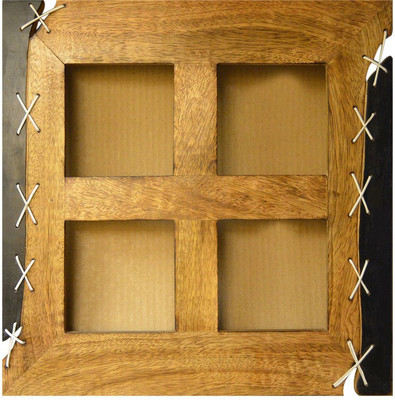 

Zuniq Wood Photo Frame(Brown, Black, 4 Photos)