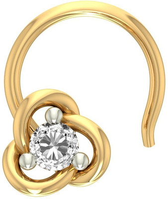 

Jewels5 Round Infinity 18kt Diamond Yellow Gold Stud