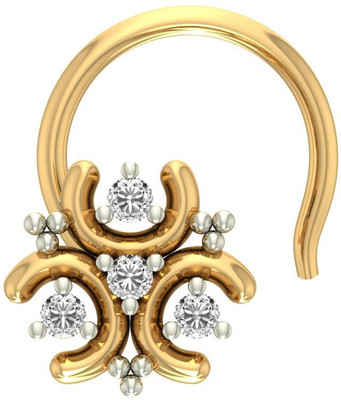 

Jewels5 Metro Flora 18kt Diamond Yellow Gold Stud