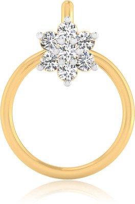 39% OFF on IskiUski Peoni Nose Pin 14kt Diamond Yellow Gold Stud 39% OFF on IskiUski Peoni Nose Pin 14kt Diamond Yellow Gold Stud