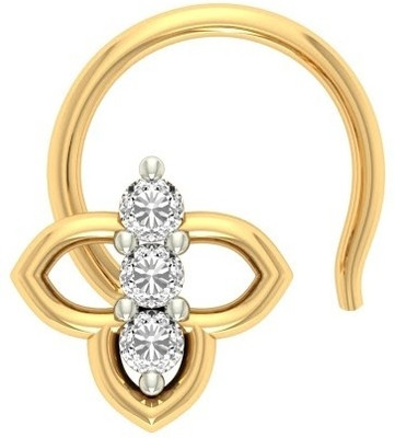 

Jewels5 Erinus 18kt Diamond Yellow Gold Stud(Rhodium Plated)