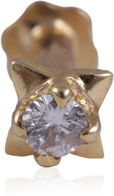 

Jisha 14kt Diamond Yellow Gold Stud