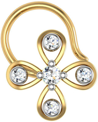 

Avsar 14kt Swarovski Crystal Yellow Gold Stud