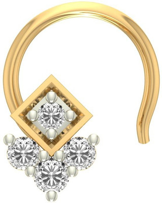 

Jewels5 Bonie 18kt Diamond Yellow Gold Stud