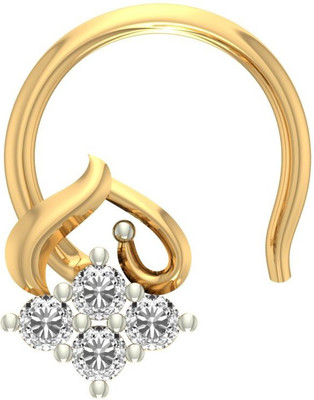 

Jewels5 Floral 18kt Diamond Yellow Gold Stud