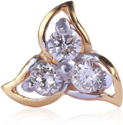 Jisha 18kt Diamond Yellow Gold Stud