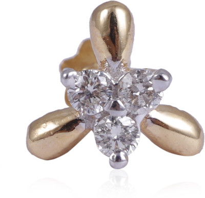 

Jisha 14kt Diamond Yellow Gold Stud