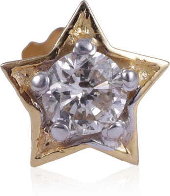 

Jisha 14kt Diamond Yellow Gold Stud