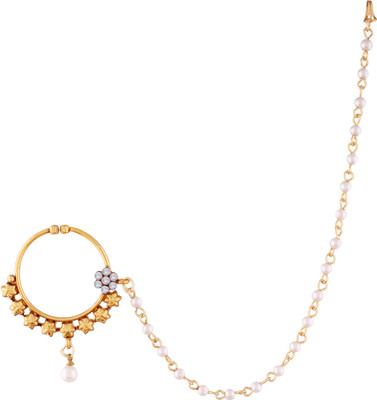 I Jewels Gold-plated Plated Copper Nathiya