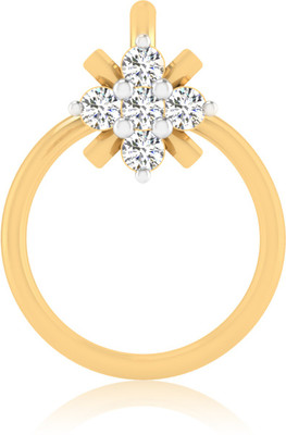 39% OFF on IskiUski Vivid Nose Pin 14kt Diamond Yellow Gold Stud 39% OFF on IskiUski Vivid Nose Pin 14kt Diamond Yellow Gold Stud