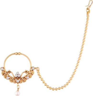 I Jewels Gold-plated Plated Copper Nathiya