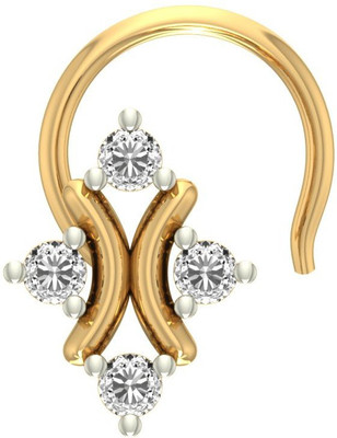 

Jewels5 Marica 18kt Diamond Yellow Gold Stud