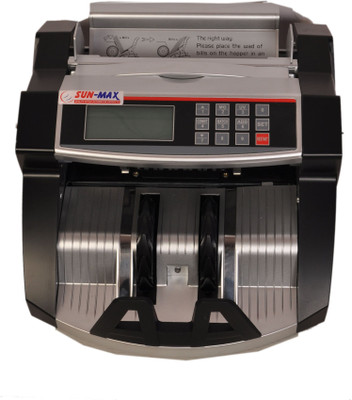 

Sunmax SC 800 LCD Color Change With Fake Detectors Note Counting Machine(Counting Speed - 1000 notes/min)