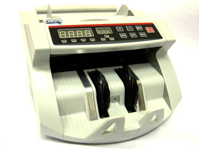 

Chrome Currency 9220 Note Counting Machine(Counting Speed - 910 notes/min)