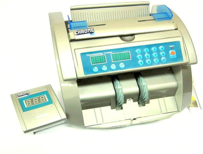 

Chrome Currency 9221 Note Counting Machine(Counting Speed - 1000 notes/min)