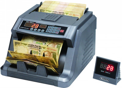 

Maxsell MX50 Smart Plus Note Counting Machine(Counting Speed - 1000 notes/min)