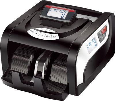 

Mycica 2820 Black Note Counting Machine(Counting Speed - 1000 notes/min)