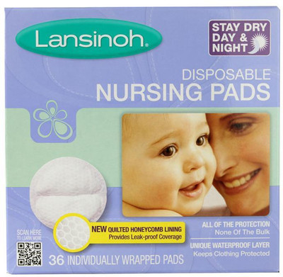 

Lansinoh Disposable Nursing Pads - 36Pk Nursing Breast Pad(Pack of 36)