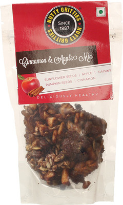 

Nutty Gritties Cinnamon Mix Apples(120 g, Pouch)