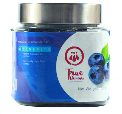 

True Elements Dried Blueberries(150 g, Plastic Bottle)