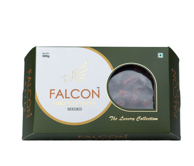 

Falcon Fardh Seeded Dates(500 g, Box)