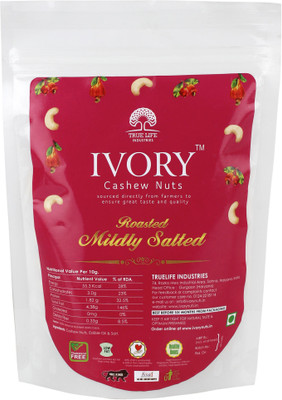 

Ivory Roasted Cashew Mildly Salted SW320 Sealed Standing Pouch(250 g, Pouch)
