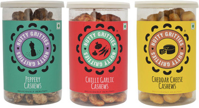 

Nutty Gritties Festival Gift Pack 2.PC-CGC-CCC Cashews(540 g, Box)