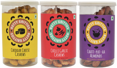 

Nutty Gritties Festival .CCC-CGC-CA Cashews, Almonds(540 g, Box)