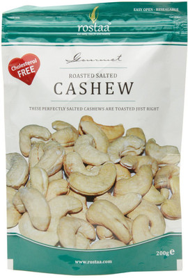 

Rostaa Roasted Salted Nuts (Kaju) Cashews(200 g, Pouch)