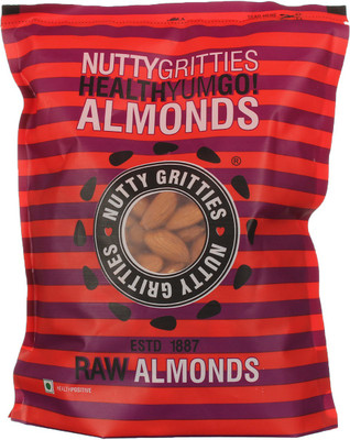 

Nutty Gritties Premium Almonds(500 g, Pouch)