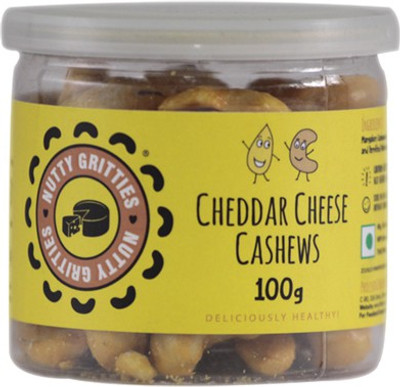 

Nutty Gritties Cheddar Cheese Cashews(100 g, Tin)