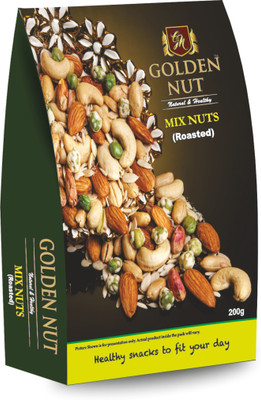 Golden Nut Dry fruit roasted(200 g, Box)