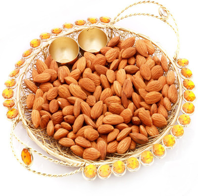 

Ghasitaram Gifts Golden Mesh Thali(200 g, Box)