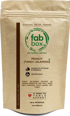 

FabBox Tangy Jalapeno Flavoured Peanuts(140 g, Pouch)
