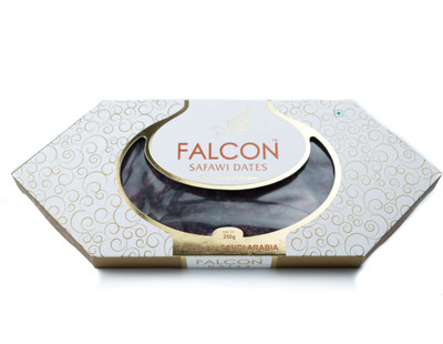 

Falcon Safawi Saudi Arabian Seeded Dates(250 g, Box)