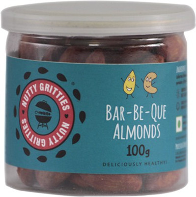 

Nutty Gritties Barbeque Almonds(100 g, Tin)