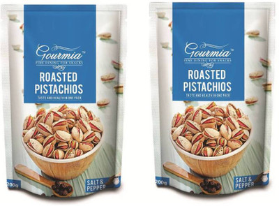 

Gourmia Roasted & Salt Pepper Pistachios(400 g, Box)