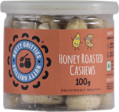 

Nutty Gritties Honey Roasted Cashews(100 g, Tin)