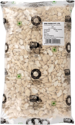 Nutty Gritties Broken 4 pcs Cashews(1 kg, Pouch)