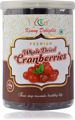 

Kenny Delights whole cranberries- 250 gm Cranberries(250 g, Tin)