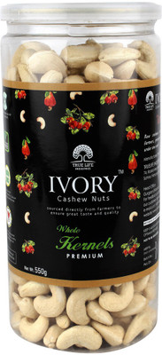 

Ivory Plain WW320 550gm Jar Cashews(550 g, Mason Jar)