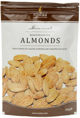 

Rostaa Salted (Badam)(200 g, Pouch)