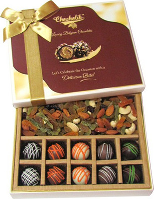 

Chocholik Fantastic Chocolate,Dryfruit(370 g, Box)