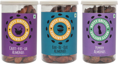

Nutty Gritties Festival Gift Pack 3.CA-BQA-PA Almonds(540 g, Box)