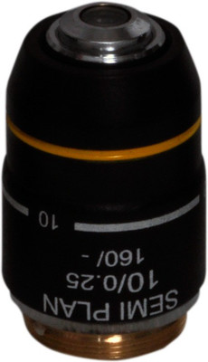

LABOVISION 10x Din Semi Plain Objective Microscope Lens