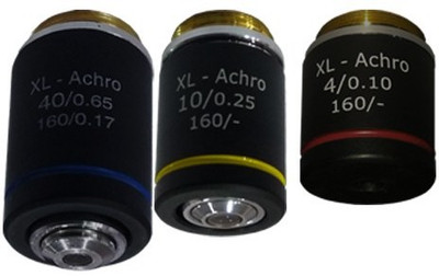 

LABOVISION 4x10x40x Objective Microscope Lens