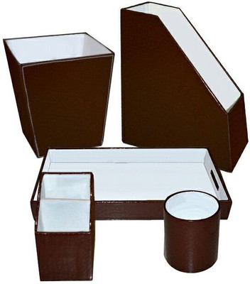 

Creative Textiles Happy Products Office Set(Brown)