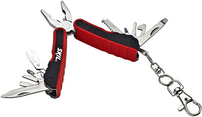 

Skil Mini Multi Tool Keychain(Red and Black)
